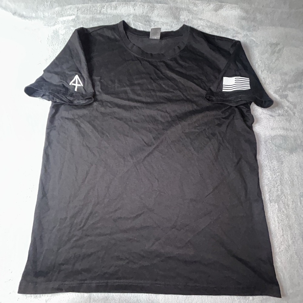 Arrowhead Tactical Apparel Shirt Mens 2XL Black Flag Logo Tee T-Shirt USA